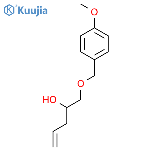 4-Penten-2-ol, 1-[(4-methoxyphenyl)methoxy]-, (2S)- structure