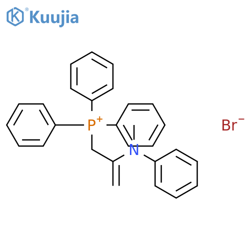 Phosphonium, [2-(methylphenylamino)-2-propenyl]triphenyl-, bromide structure