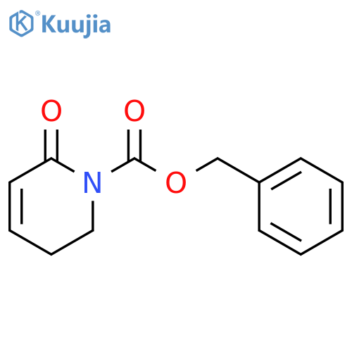 Benzyl 2-oxo-5,6-dihydropyridine-1(2H)-carboxylate structure