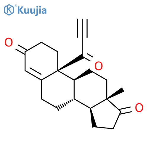 ESTR-4-ENE-3,17-DIONE, 10-(1-OXO-2-PROPYNYL)- structure