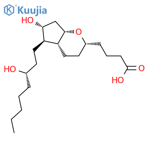 Prostan-1-oic acid, 5,9-epoxy-11,15-dihydroxy-, (5R,9a,11a,15S)- structure