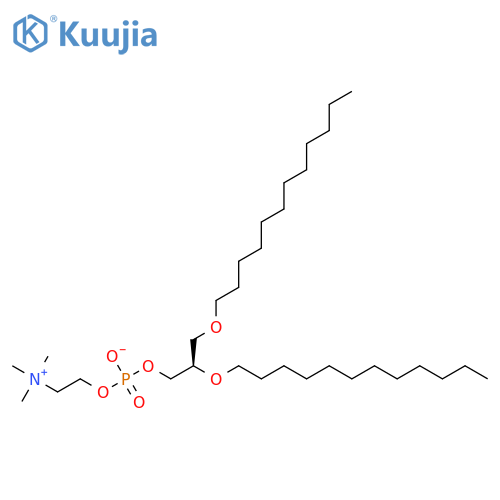 12:0 Diether PC, 1,2-di-0-dodecyl-sn-glycero-3-phosphocholine, chloroform structure