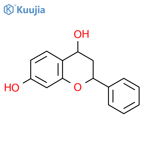 2H-1-Benzopyran-4,7-diol, 3,4-dihydro-2-phenyl- structure