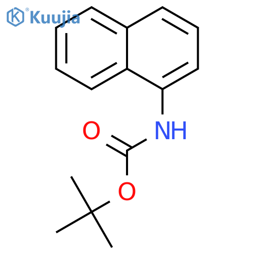 tert-Butyl naphthalen-1-ylcarbamate structure