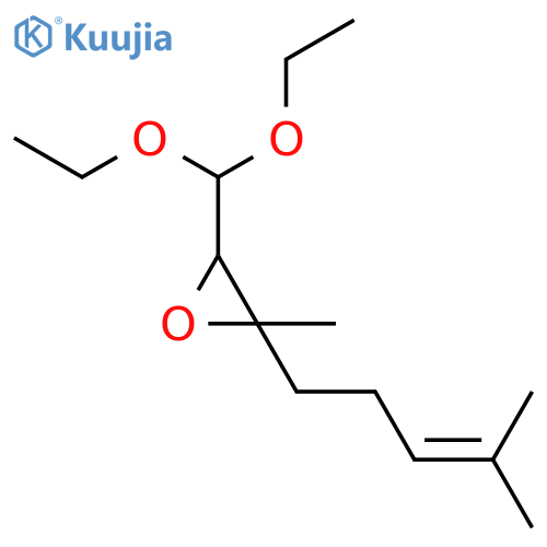 OXIRANE, 3-(DIETHOXYMETHYL)-2-METHYL-2-(4-METHYL-3-PENTENYL)- structure