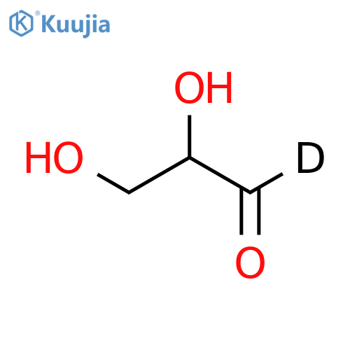 DL-Glyceraldehyde-1-d structure