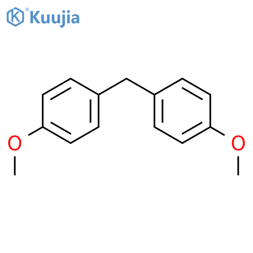 4,4'-Dimethoxydiphenylmethane structure