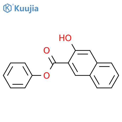 Phenyl 3-hydroxy-2-naphthoate structure