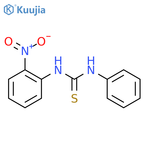 1-(2-Nitrophenyl)-3-phenyl-2-thiourea structure