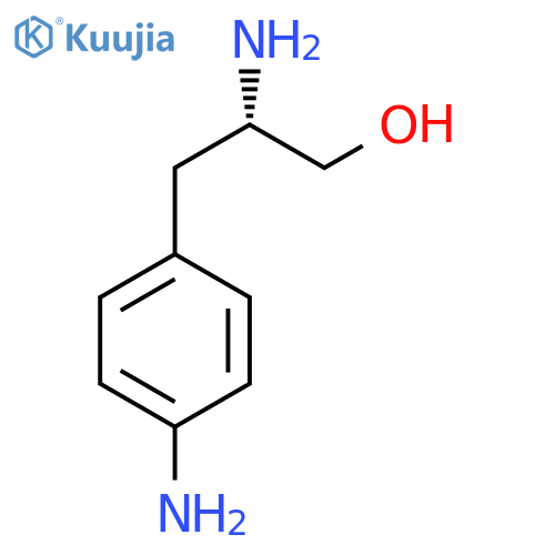 (S)-2-Amino-3-(4-aminophenyl)propan-1-ol structure