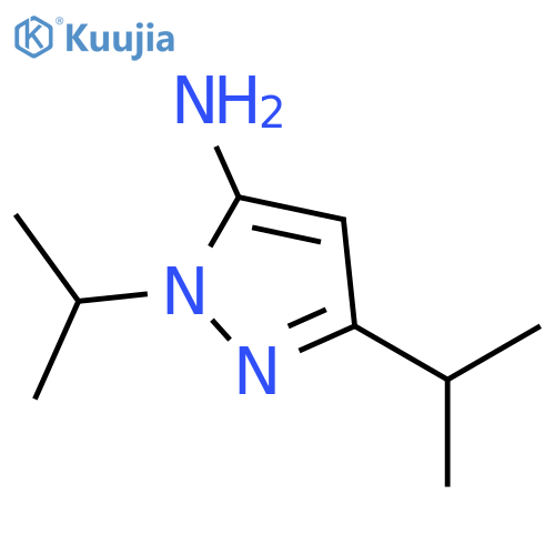1,3-bis(propan-2-yl)-1H-pyrazol-5-amine structure