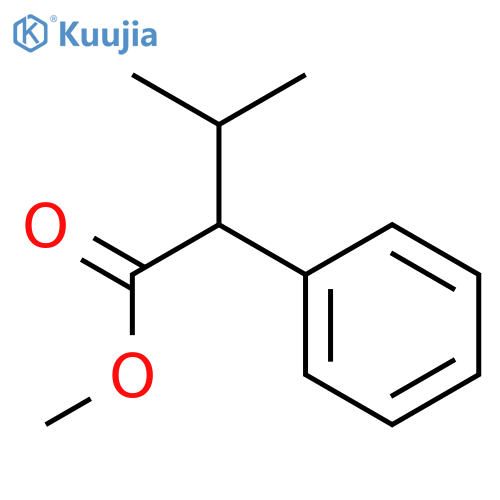 methyl 3-methyl-2-phenylbutanoate structure