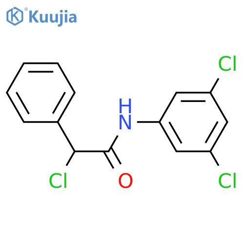 2-Chloro-N-(3,5-dichlorophenyl)-2-phenylacetamide structure