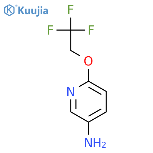 6-(2,2,2-Trifluoroethoxy)pyridin-3-amine structure