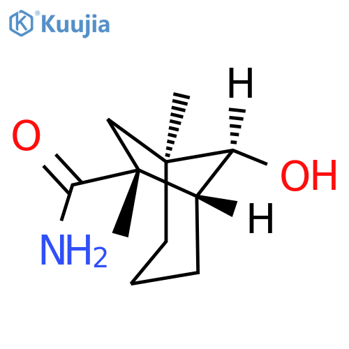 Bicyclo[3.2.1]octane-6-carboxamide,8-hydroxy-1,6-dimethyl-, (1R,5S,6S,8R)-rel- structure