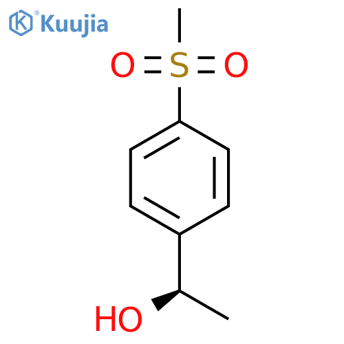 (1R)-1-(4-Methanesulfonylphenyl)ethan-1-ol structure