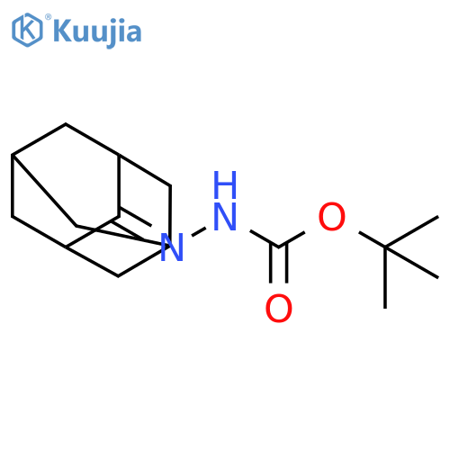 N'-(adamantan-2-ylidene)(tert-butoxy)carbohydrazide structure