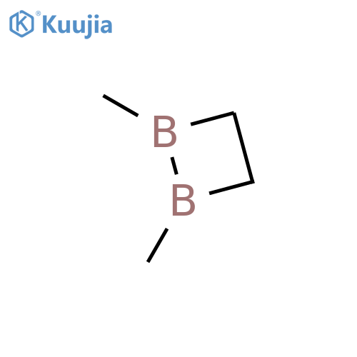 1,2-Diboretan-3-ylidene, 1,2-dimethyl- structure