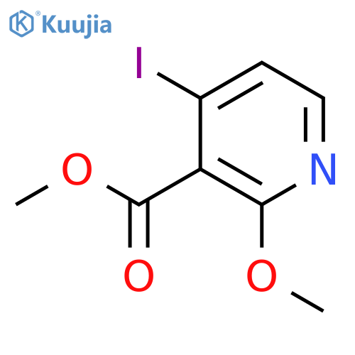 Methyl 4-iodo-2-methoxynicotinate structure
