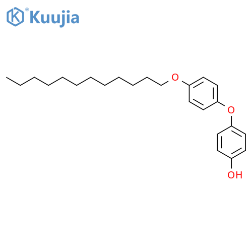 Phenol, 4-[4-(dodecyloxy)phenoxy]- structure