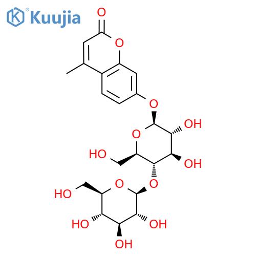 4-Methylumbelliferyl β-D-Cellobioside structure