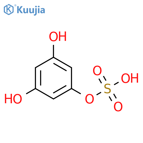 1,3,5-Benzenetriol, mono(hydrogen sulfate) structure