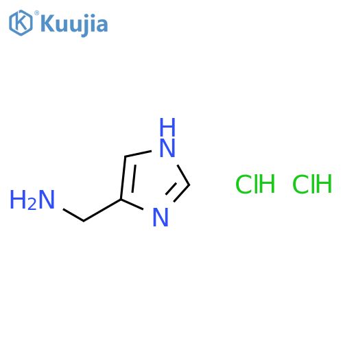 (1H-imidazol-5-yl)methanamine dihydrochloride structure