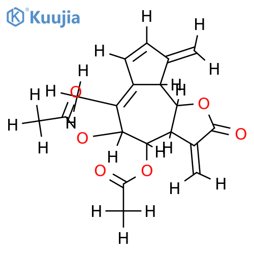 8-Acetoxy-4-anhydroathamontanolide structure