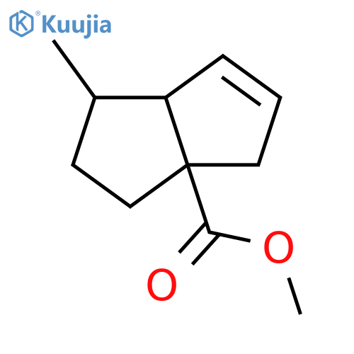 3a(1H)-Pentalenecarboxylicacid, 2,3,4,6a-tetrahydro-1-methyl-, methyl ester, (1a,3ab,6ab)- (9CI) structure