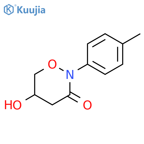 2H-1,2-Oxazin-3(4H)-one, dihydro-5-hydroxy-2-(4-methylphenyl)- structure