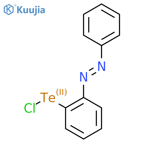 (E)-1-[2-(Chlorotellanyl)phenyl]-2-phenyldiazene structure