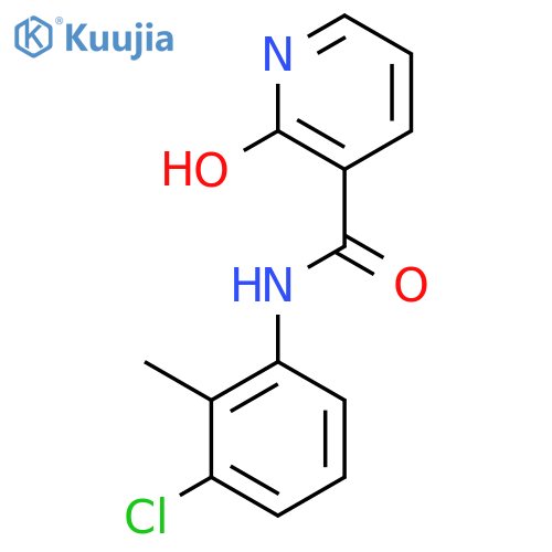 N-(3-Chloro-2-methylphenyl)-2-hydroxynicotinamide structure