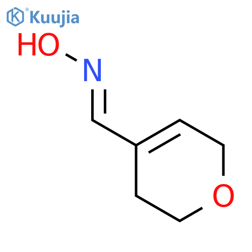 2H-PYRAN-4-CARBOXALDEHYDE, 3,6-DIHYDRO-, OXIME, (E)- structure