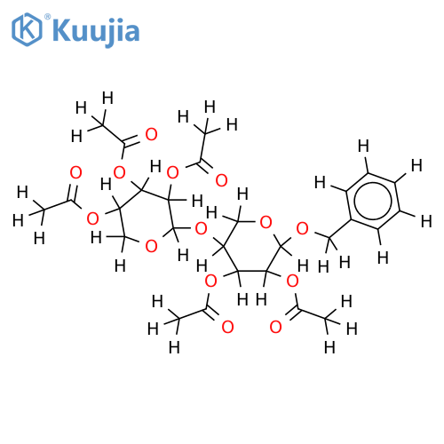 Benzyl glycoside,penta-Ac-beta-Pyranose-Xylobiose structure