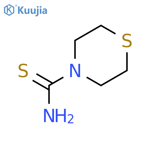 thiomorpholine-4-carbothioamide structure