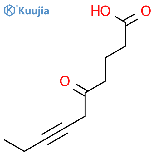 7-DECYNOIC ACID, 5-OXO- structure