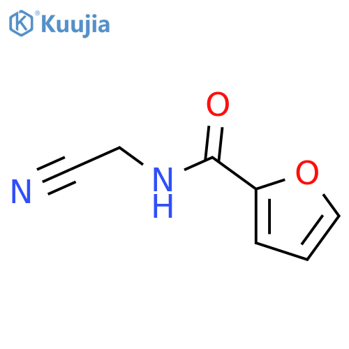 2-Furancarboxamide,N-(cyanomethyl)- structure