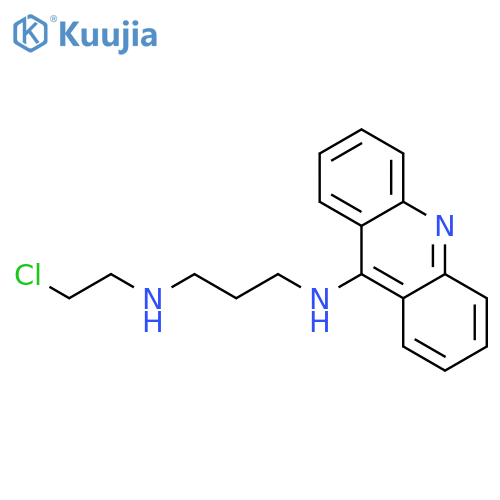 N-(acridin-9-yl)-N'-(2-chloroethyl)propane-1,3-diamine structure