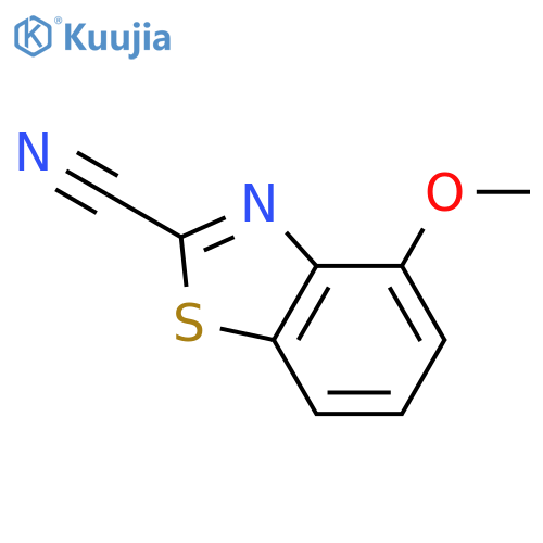 4-Methoxybenzo[d]thiazole-2-carbonitrile structure