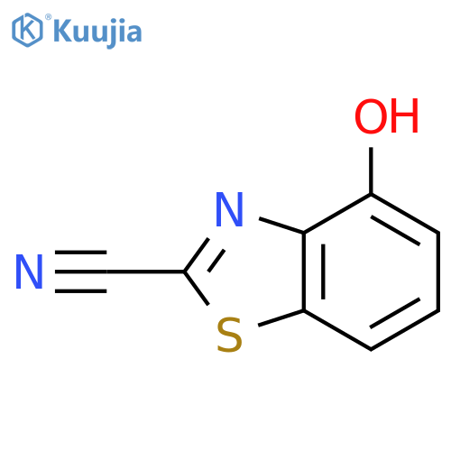 4-Hydroxybenzo[d]thiazole-2-carbonitrile structure