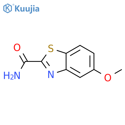 5-methoxy-1,3-benzothiazole-2-carboxamide structure