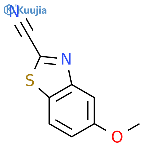 5-Methoxybenzo[d]thiazole-2-carbonitrile structure