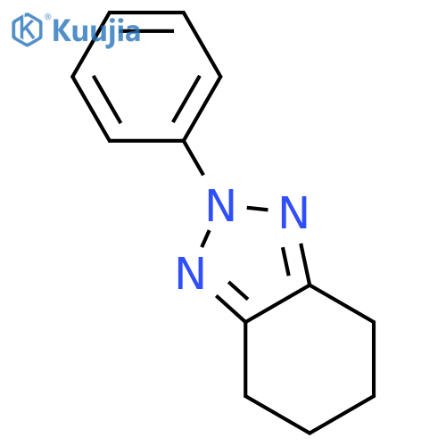 2H-Benzotriazole, 4,5,6,7-tetrahydro-2-phenyl- structure