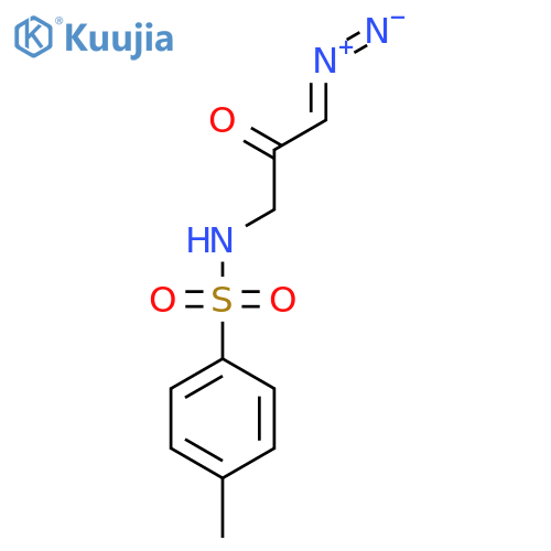 BENZENESULFONAMIDE, N-(3-DIAZO-2-OXOPROPYL)-4-METHYL- structure