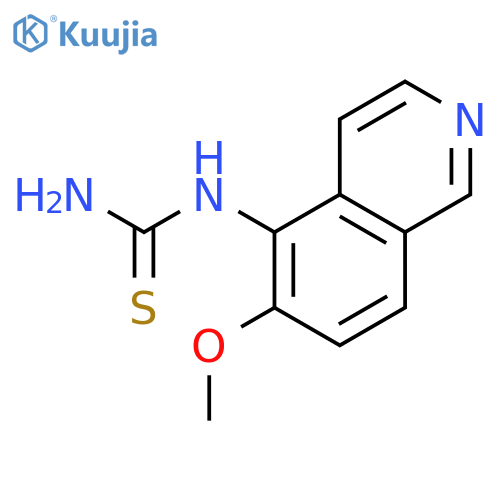 Thiourea, (6-methoxy-5-isoquinolinyl)- structure