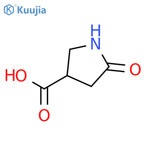 5-Oxopyrrolidine-3-carboxylic acid structure