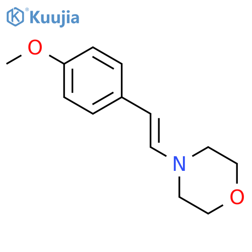 MORPHOLINE, 4-[(1E)-2-(4-METHOXYPHENYL)ETHENYL]- structure