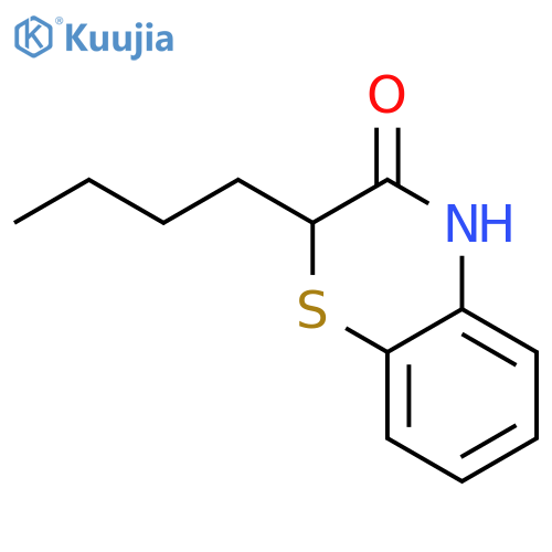 2H-1,4-Benzothiazin-3(4H)-one, 2-butyl- structure