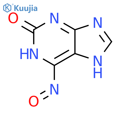 6-nitroso-1,7-dihydro-2H-purin-2-one structure