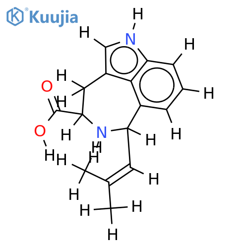 Clavicipitic acid II structure